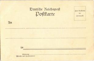 1898 Hildesheim, Inneres des Rathauses / town hall, interior (fl)