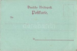 1898 Hannover, Georgsplatz mit Theater / theatre, square. Phot. & Verlag Karl F. Wunder (EK)