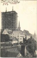 1907 Meissen, Schlossberg / castle hill, cathedral renovation. Verlag Reinhard Rothe (EK)