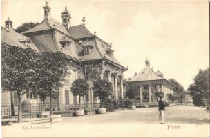 Pillnitz (Dresden, Drezda); Kgl. Lustschloss / castle, guard