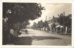 1931 Galánta, Galanta; utca, Kohn Miksa üzlete / street, shops. photo