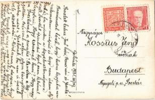 1931 Galánta, Galanta; utca, Kohn Miksa üzlete / street, shops. photo