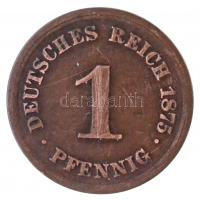 Német Birodalom 1875A 1pf Cu T:2
German Empire 1875A 1 Pfennig Cu C:XF
