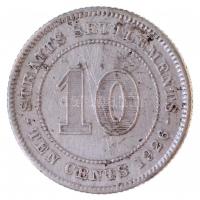 Malaka-szorosi Telepek 1926. 10c Ag "V. György" T:3
Straits Settlements 1926. 10 Cents Ag...
