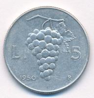 Olaszország 1950. 5L Al T:1- Italy 1950. 5 Lire Al C:AU