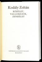 Kodály Zoltán: Közélet, vallomások, zeneélet
Szépirodalmi Könyvkiadó, 1989. Kiadói vászon kötésben,...