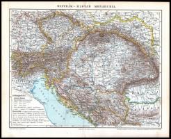 Magyarország területe Pannóniától a Honfoglaláson át az Osztrák-Magyar-Monarchiáig, 7 db térkép, 24×...