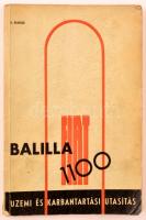 Fiat Modell Balilla 1100 (508 C.) Bp.,[1939.], Athenaeum, 2+109+3 p. 4 kihajtható táblával. Második kiadás. Szövegközti ábrákkal. Kiadói papírkötés, a gerincen kis szakadással.