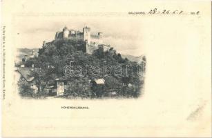 1898 Salzburg, Festung Hohensalzburg / castle, fortress
