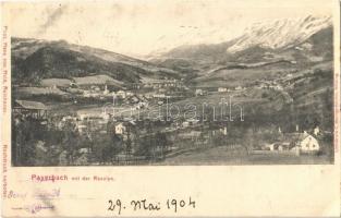 1904 Payerbach mit der Raxalpe, Phot. Hans von Haid (EK)