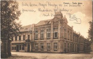 Terezín, Theresienstadt; Skola zboru / school (Rb)