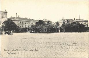 Budapest V. Ferenc József tér (ma Széchenyi István tér)