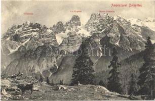 Cortina dAmpezzo, Dolomiti dAmpezzo / Die Ampezzaner Dolomiten / Ampezzo Dolomites