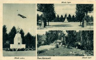 Dunaharaszti with a park and sculpture