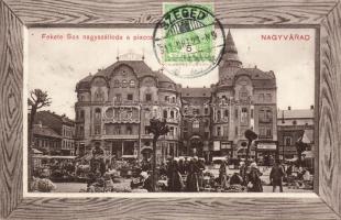 Nagyvárad with a hotel and marketplace