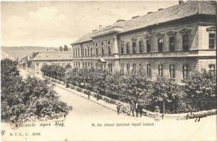 1904 Kolozsvár, Cluj; M. kir. állami tanítónő képző intézet / teachers training institute