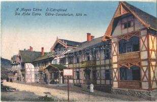 Ótátrafüred, Stary Smokovec (Magas Tátra, Vysoké Tatry); Tátra szanatórium / sanatorium (fl)