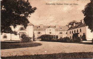 Nyitraújlak Eszterházy palace (fl)