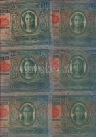 1912. 100K(19x) piros "Deutschösterreich" fny-sal T:II,II-