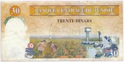 Tunézia, 1997. 30D T:III  Tunisia 1997. 30 Dinars C:F Krause 89