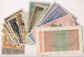 17db-os német pfennig és márka bankjegy tétel T:I-III-
17pcs of german pfennig and mark banknotes T...