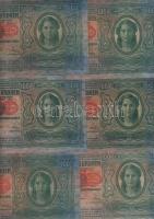 1912. 100K(12x) piros "Deutschösterreich" fny-sal T:II+