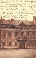 1911 Budapest I. Báró Gerliczy palota. Dísz tér 14. sz.