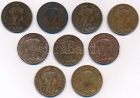 Franciaország 1906-1917. 10c Br (9xklf) T:2-3 ph.
France 1906-1917. 10 Centimes Br (9xdiff) C:XF-F ...