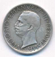 Olaszország 1929R 5L Ag "III. Viktor Emánuel" T:2  Italy 1929R 5 Lire Ag "Vittorio Emanuele III" C:XF  Krause KM#67.1