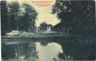 1907 Lovasberény, Gróf Cziráky kastély és park. W.L. 2807. (EK)