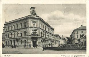 1943 Miskolc, Városháza és Jogakadémia, dohánytőzsde (felületi sérülés / surface damage)