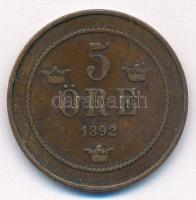 Svédország 1892. 5ö Br "II. Oszkár" T:2-
Sweden 1892. 5 Öre Br "Oscar II" C:VF
...