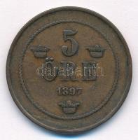 Svédország 1897. 5ö Br "II. Oszkár" T:2-
Sweden 1897. 5 Öre Br "Oscar II" C:VF
...