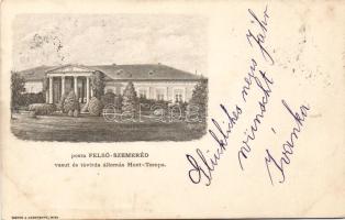 Felső-Szemeréd POst and railway-station