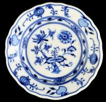 Meisseni porcelán tálka, jelzett, hibátlan, d: 13 cm