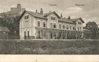Trencsén Railway-station
