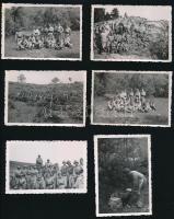 cca 1940 6 db II. világháborús katona fotó / WW. II. military photos