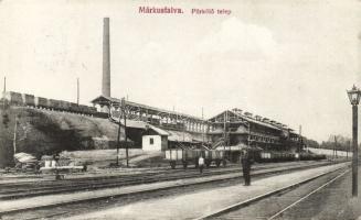 Márkusfalva Factory burning-site