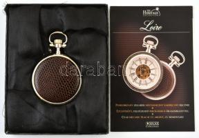 Heritage collection mechanikus zsebóra, eredeti dobozában, leírással, újszerű állapotban. Működik. /...