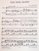 Strauss József: A milliárdos kisasszony. I-II. füzet. Operette 3 felvonásban. Szövegét írta: Lindau ...