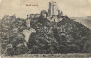 1910 Zboró, Zborov; II. Rákóczi Ferenc vár. Horovitz kiadása / Zborovsky hrad / castle (EK)