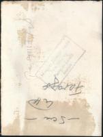 Faragó Lajos (1932-2019) válogatott labdarúgó, MTI fotó, 12×9 cm