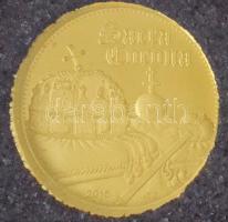 Cook-szigetek 2015. 1$ Au "Magyar koronázási jelvények" (0.52g/0.999) T:PP 
Cook Islands ...