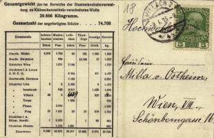 1915 Im Staatsbahnbereiche hergestellte Kälteschutzmittel für unsere Soldaten / WWI K.u.K. Austro-Hu...