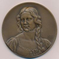 Berán Lajos (1882-1943) 1931. "Budapesti emlék" Br emlékérem (80mm) T:1