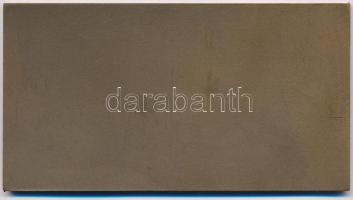 DN "Országház" Br plakett (121x65mm) T:1