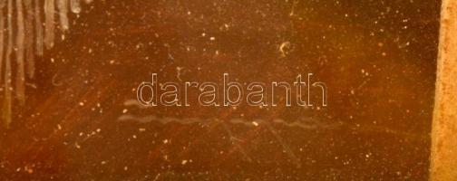 Zimmermann jelzéssel: Kancsós csendélet. Olaj, fa tábla, üvegezett keretben, 10,5×15 cm