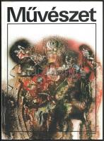 1979 Hincz Gyula (1904-1986) festőművész, grafikus aláírása a Művészet folyóirat, XX. évf. 3. számán...