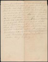 1927 Riga, Georg Lefanty vasöntödéjének díszes fejléces levele, rajta a tulajdonos saját kezű soraiv...