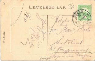 1911 Zombor, Sombor; Városháza. W. L. Bp. 3743. / town hall (EK)